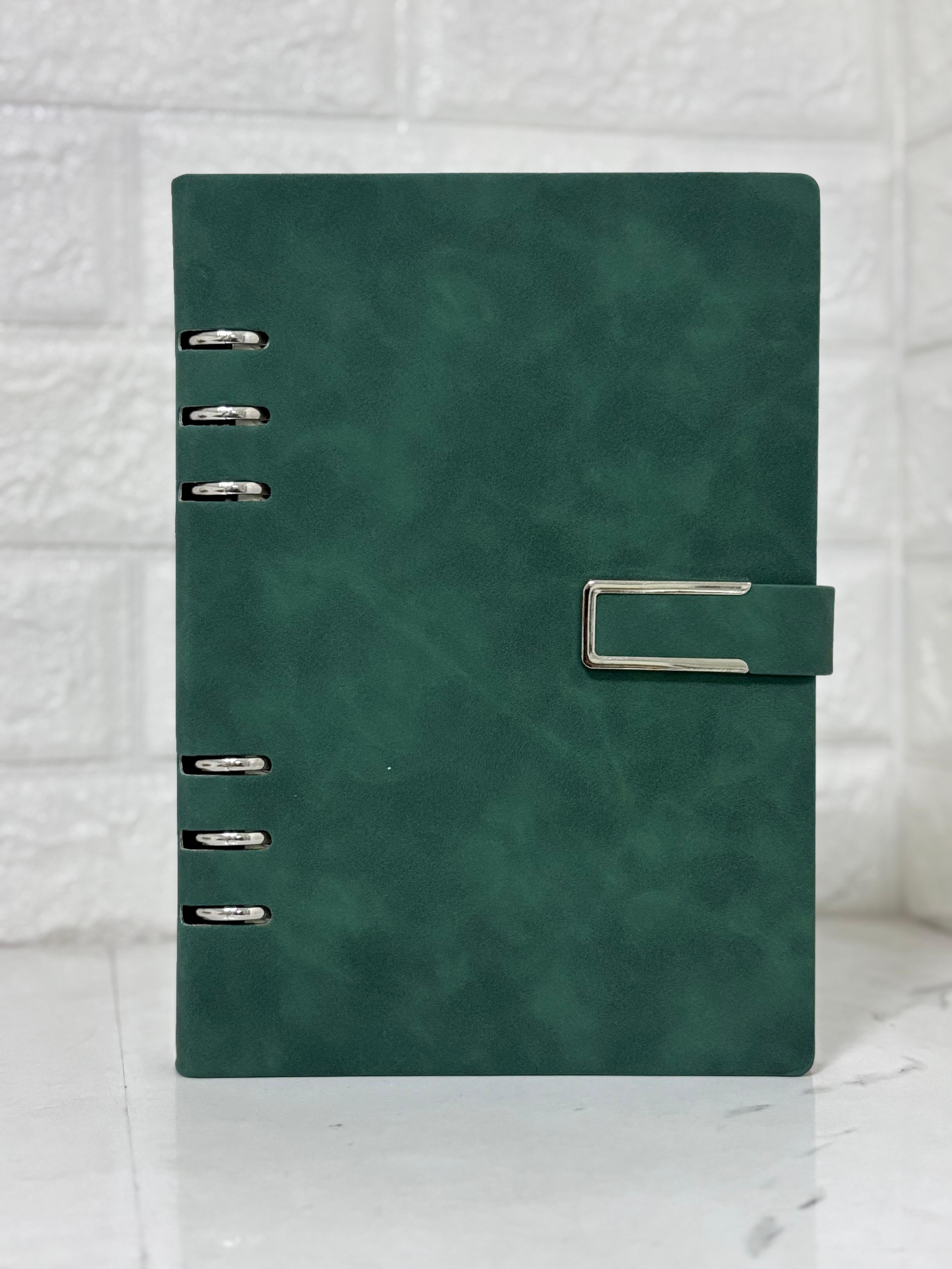 AGENDA LUXXO na cor Verde