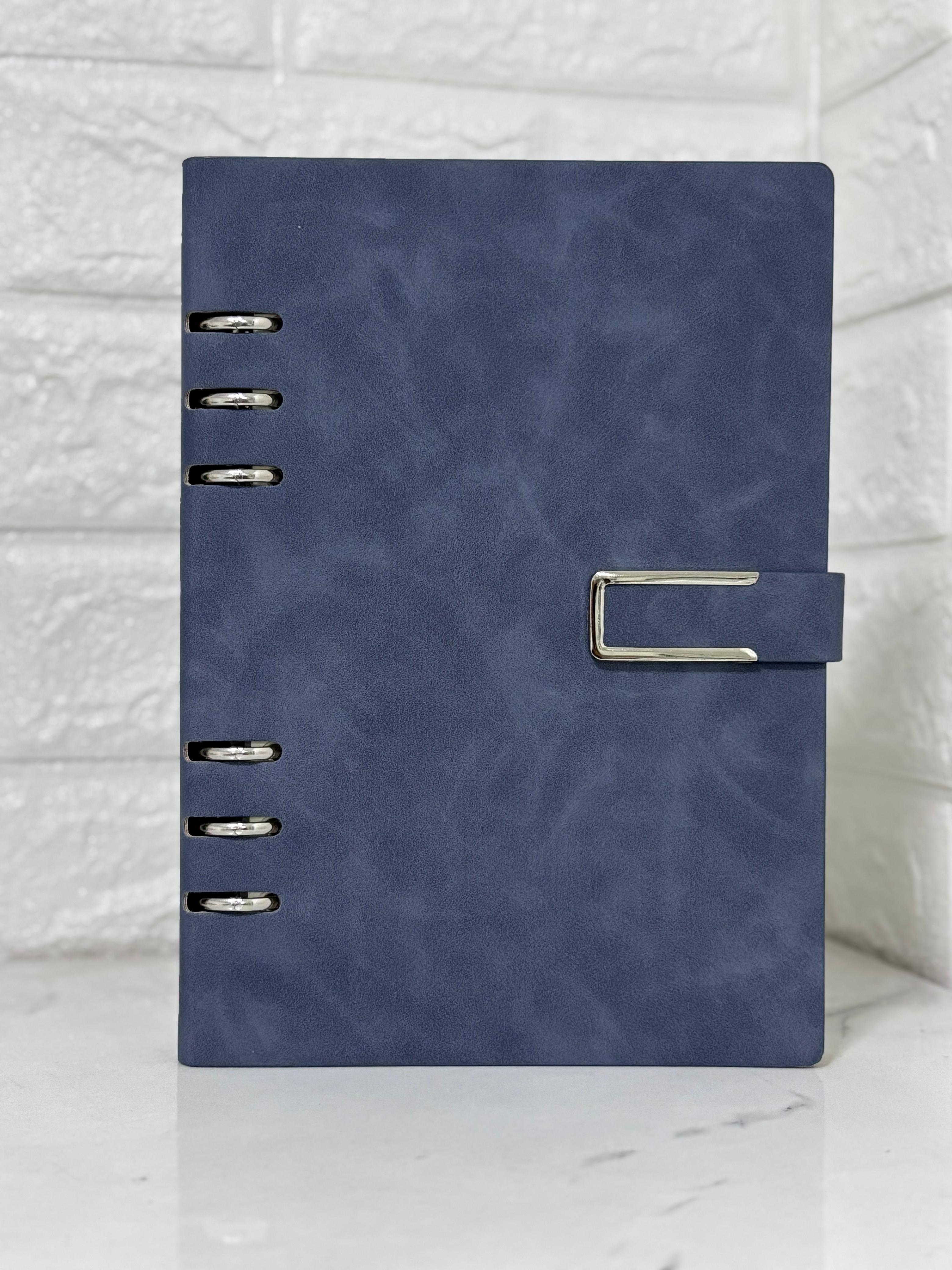AGENDA LUXXO na cor Azul